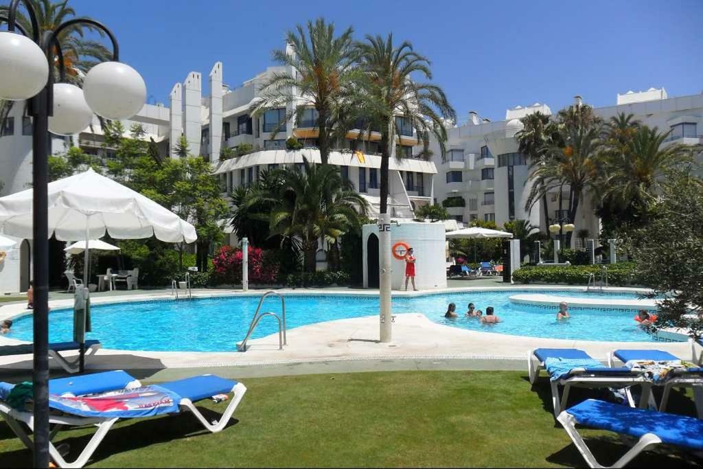 Apartemen Center Beachfront With Private Patio Marbella